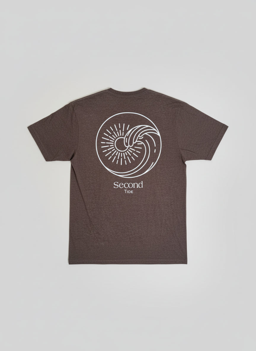 Short Sleeve Unisex T-Shirt - Brown